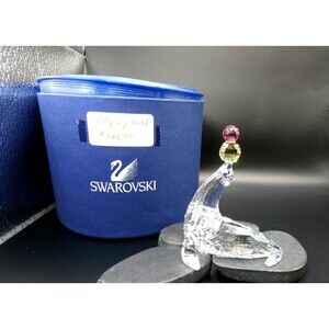 Swarovski Crystal Playing Seal #: 622526, Retired 2007, Mint in Box, 7661000006
